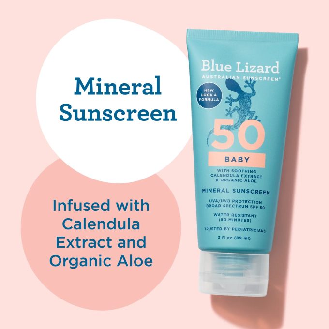 Blue Lizard Baby Mineral SPF 50 Sunscreen Lotion