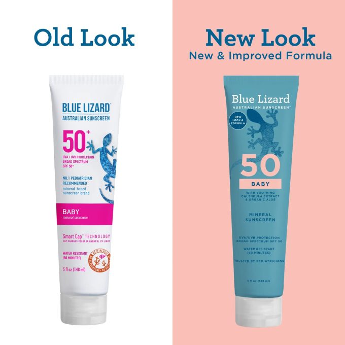 Blue Lizard Baby Mineral SPF 50 Sunscreen Lotion