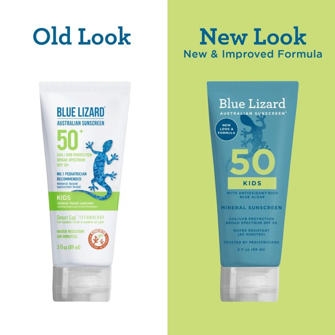 Blue Lizard Kids Mineral SPF 50 Sunscreen Lotion
