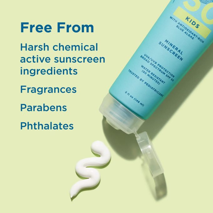 Blue Lizard Kids Mineral SPF 50 Sunscreen Lotion