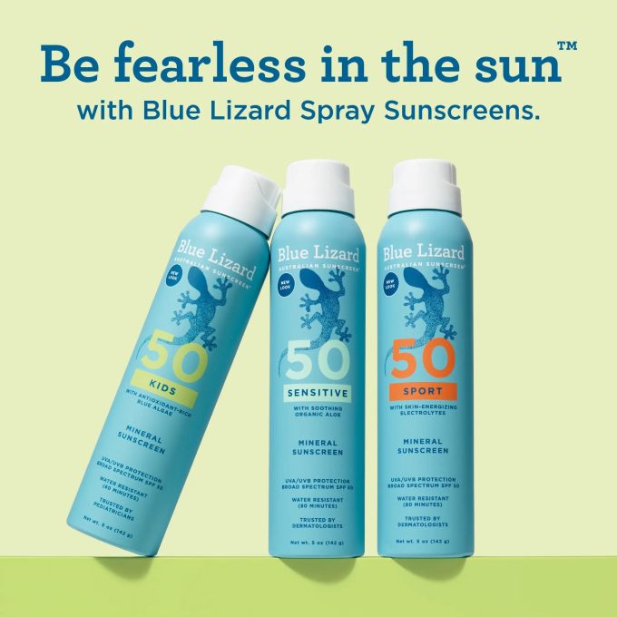 Blue Lizard Kids Mineral SPF 50 Sunscreen Spray
