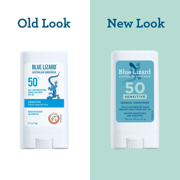Blue Lizard Sensitive Mineral SPF 50 Sunscreen Stick