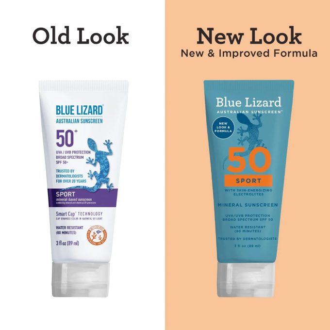 Blue Lizard Sport Mineral SPF 50 Sunscreen Lotion