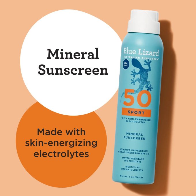 Blue Lizard Sport Mineral SPF 50 Spray
